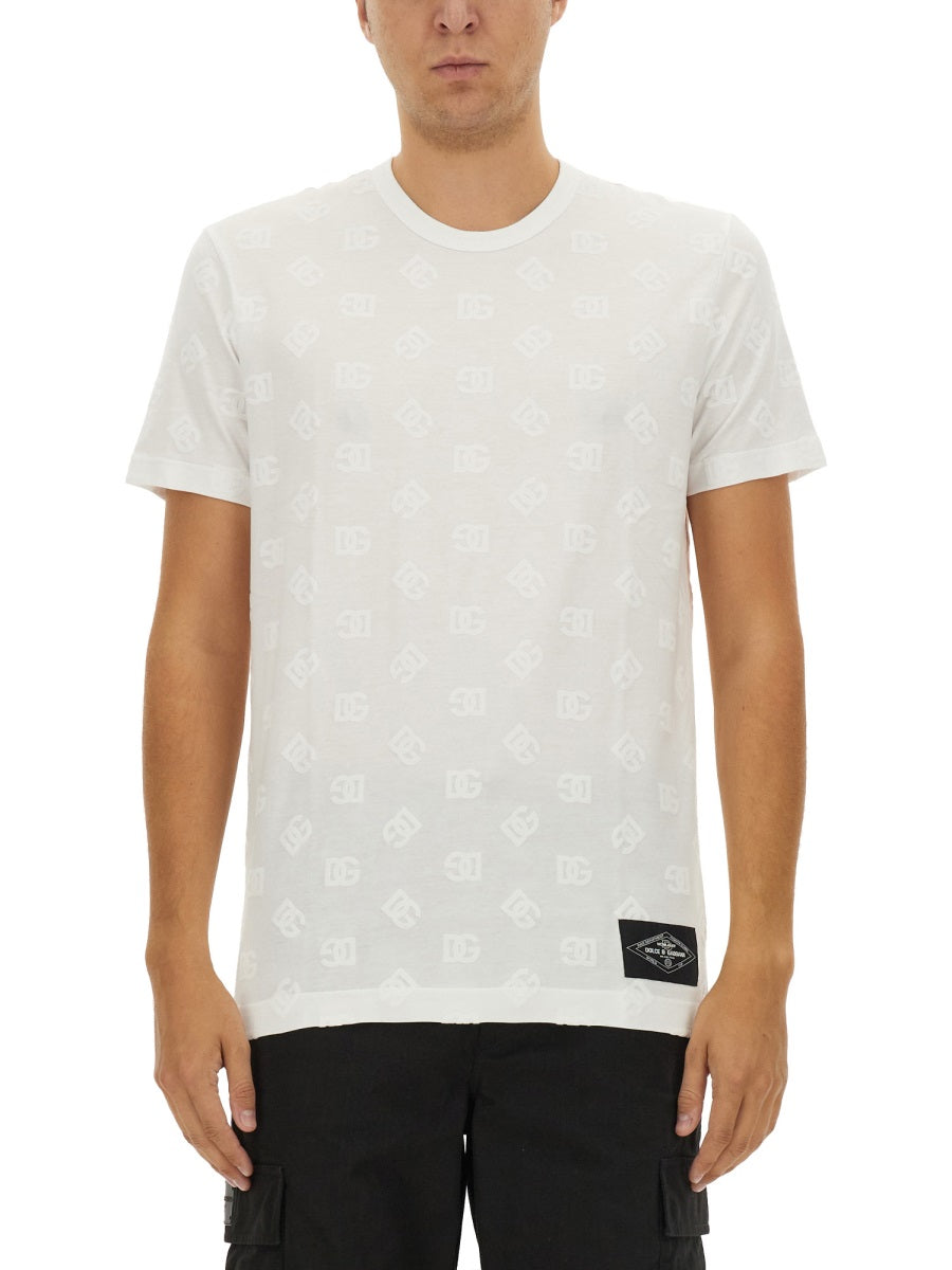 Dolce & Gabbana Men Cotton T-Shirt