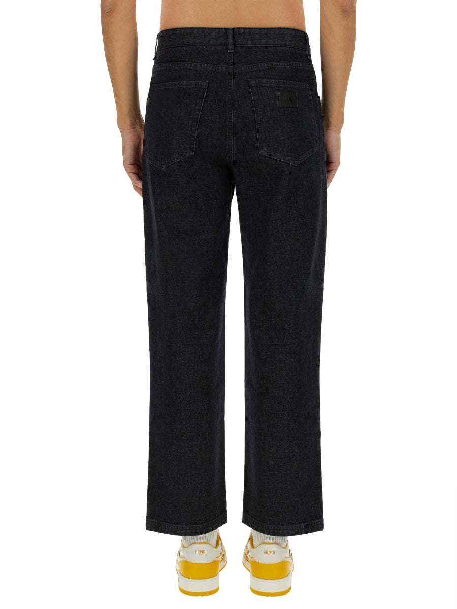 Fendi Men Long Jeans