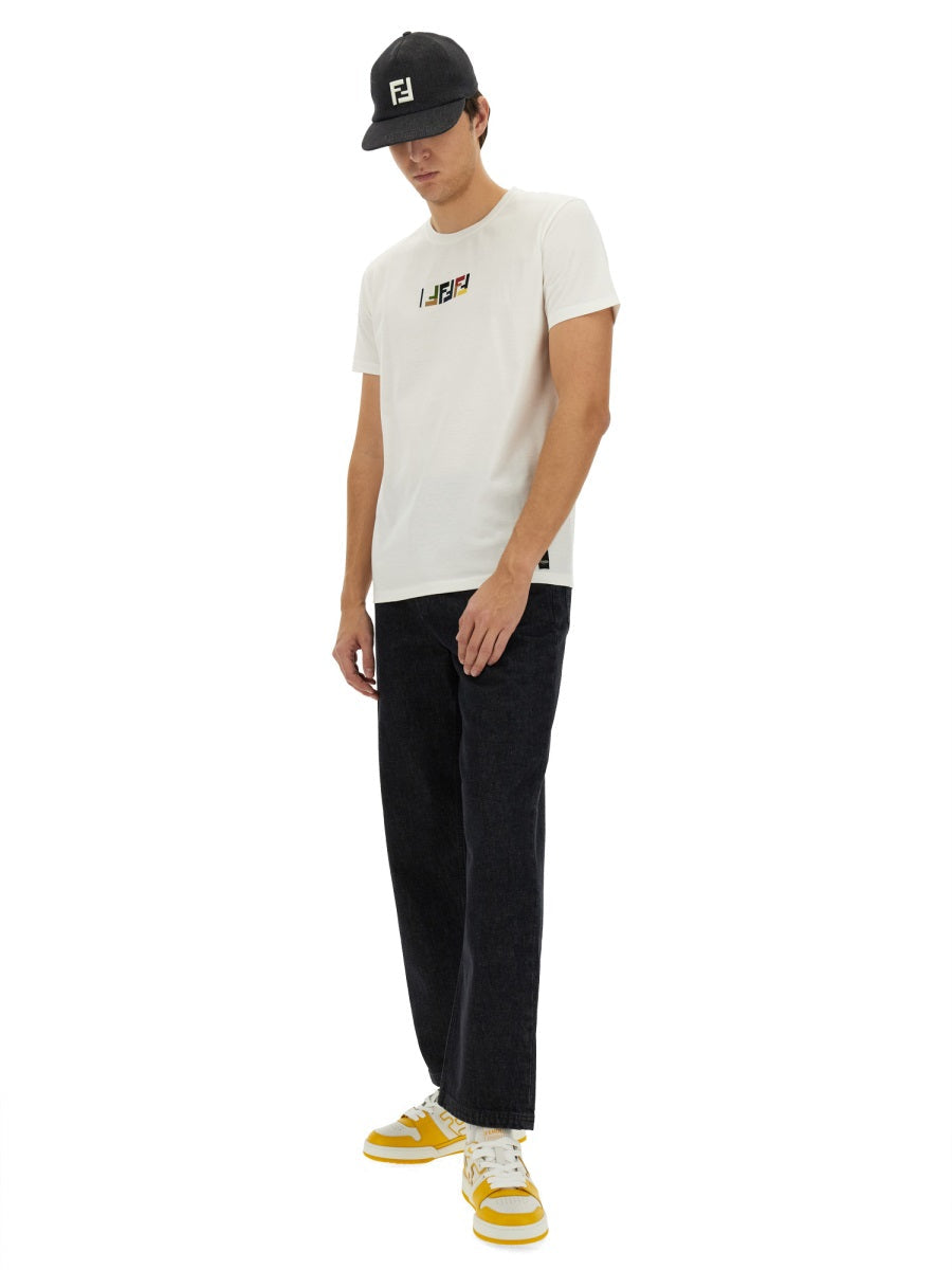 Fendi Men Long Jeans