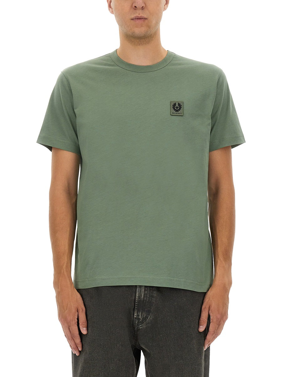 Belstaff Men T-Shirt With Logo Patch