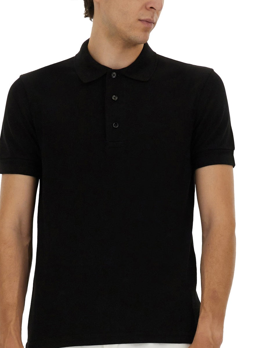 Tom Ford Men Pique Polo.