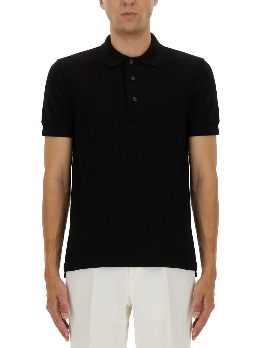 Tom Ford Men Pique Polo.