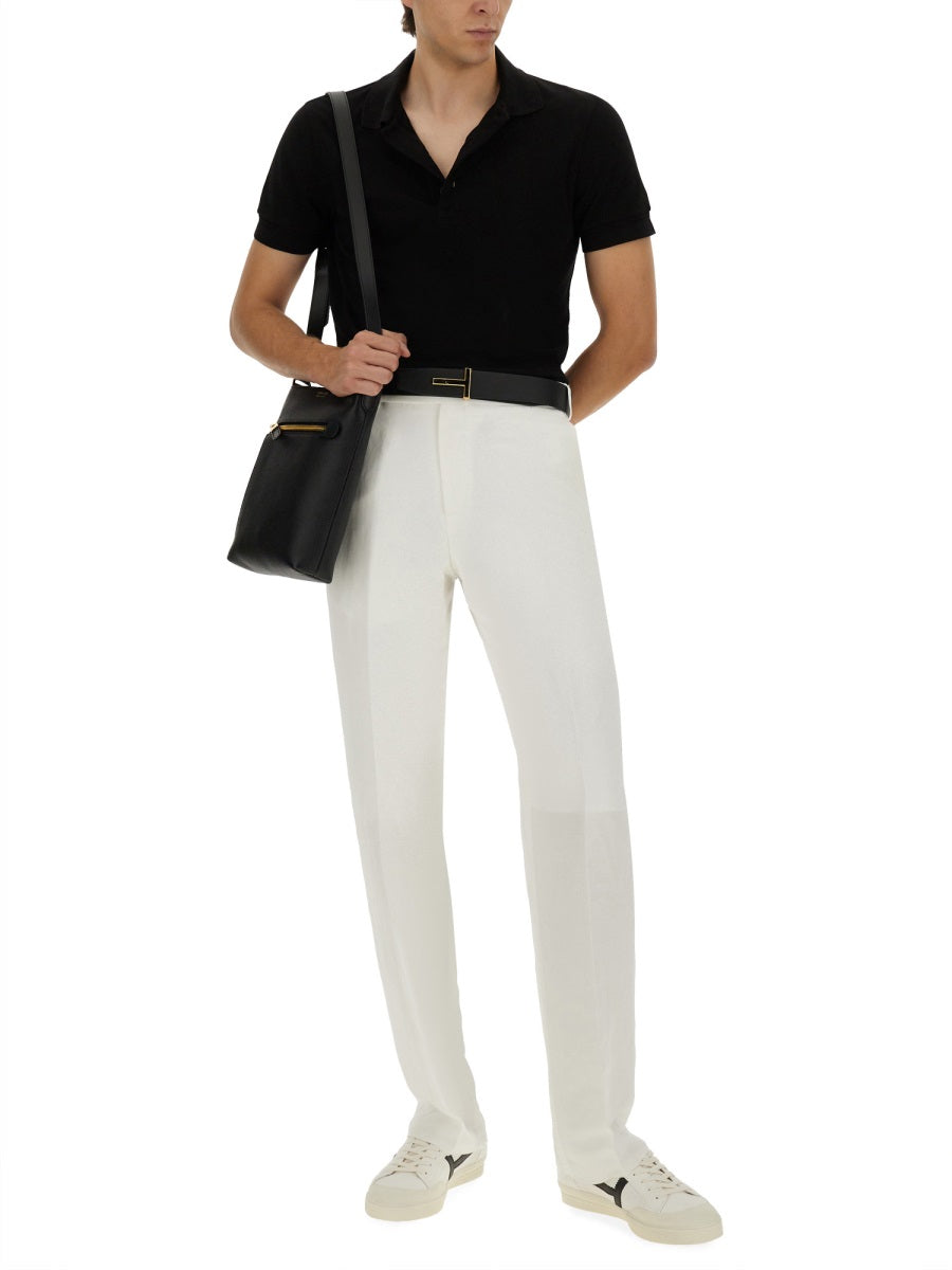 Tom Ford Men Pique Polo.