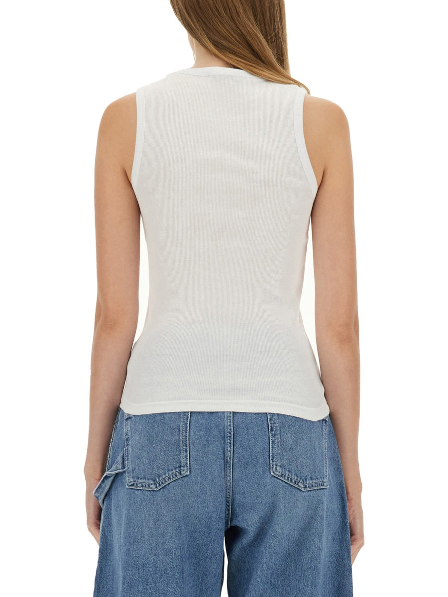 Jw Anderson Women "Anchor Jwa" Logo Tank Top