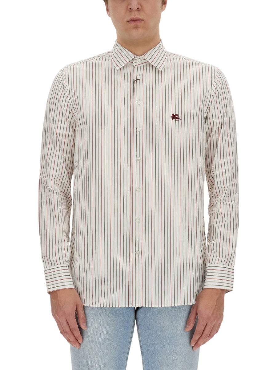 Etro Men Pegasus Logo Shirt