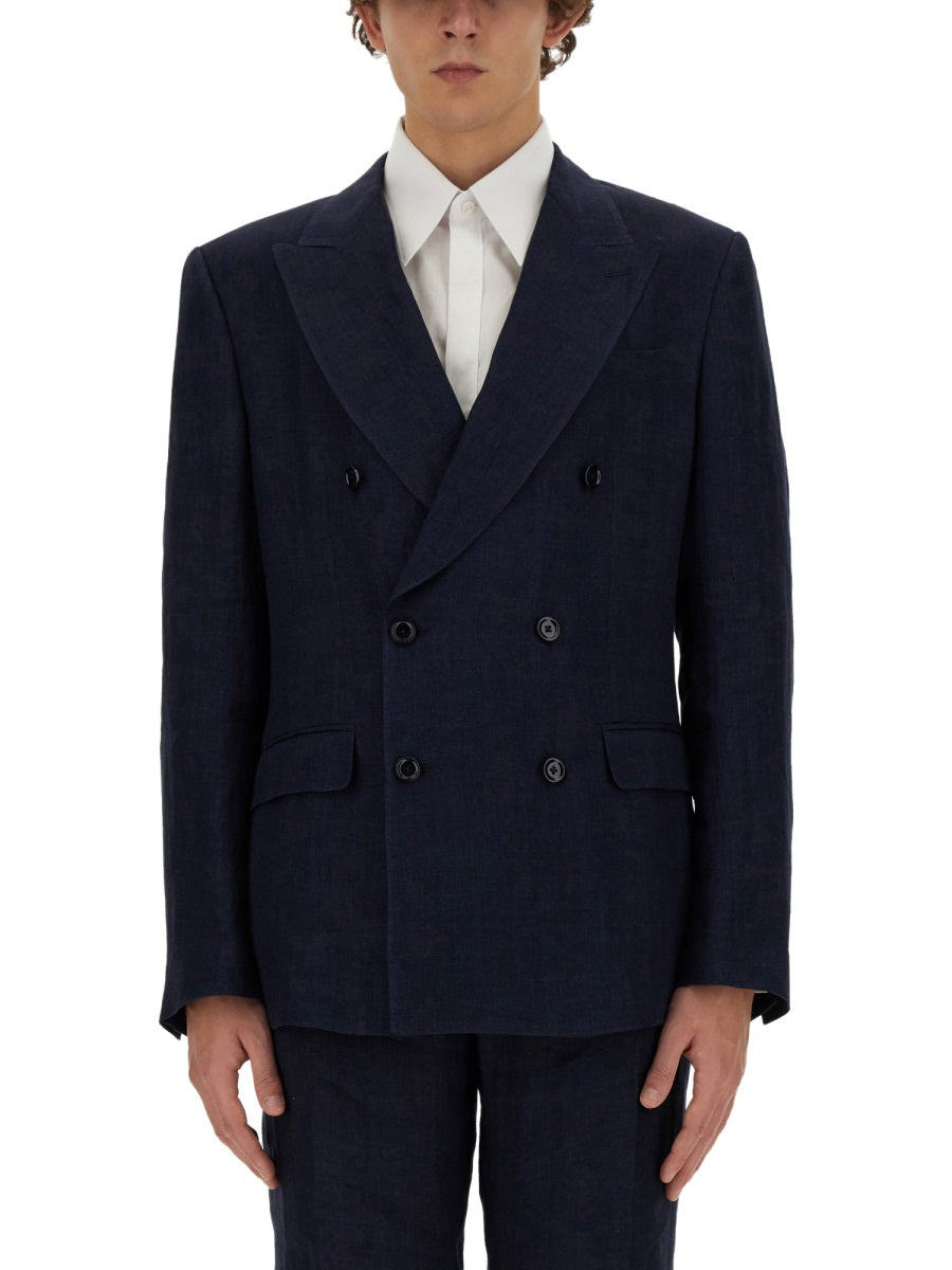 Dolce & Gabbana Men Double-Breasted Jacket