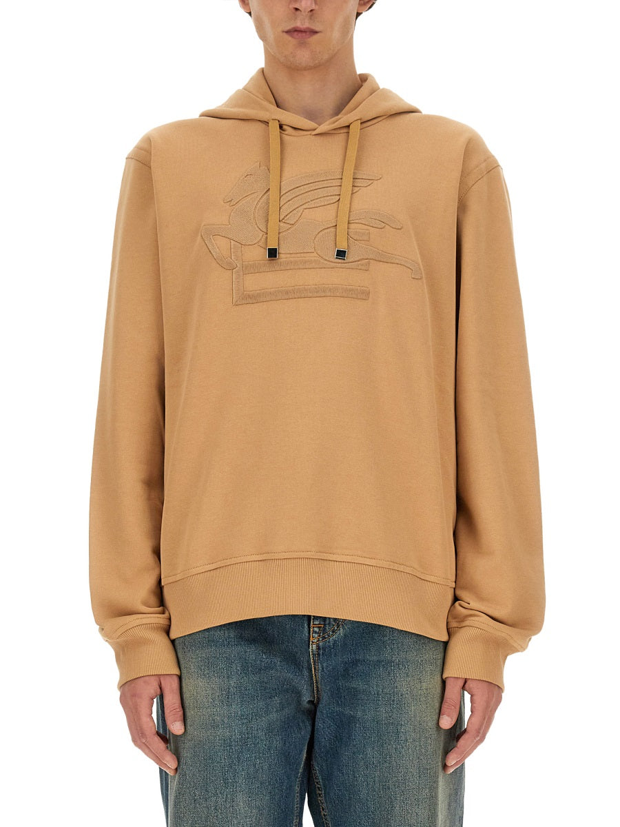 Etro Men Sweatshirt With Pegasus Embroidery