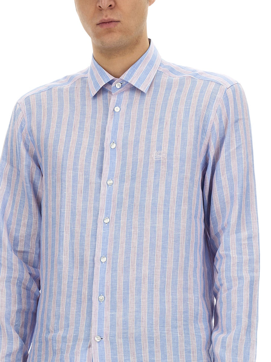 Etro Men Pegasus Logo Shirt
