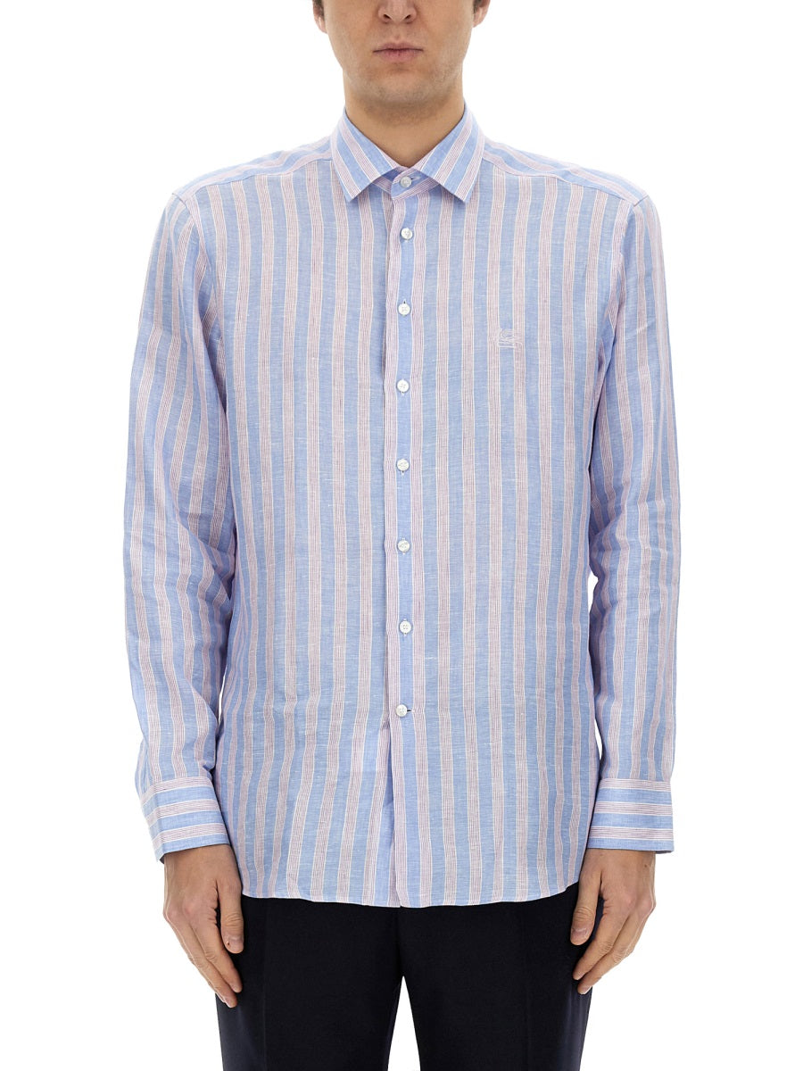 Etro Men Pegasus Logo Shirt