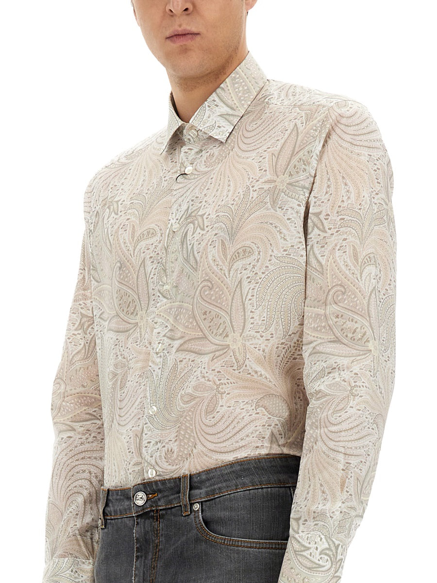 Etro Men Cotton Shirt