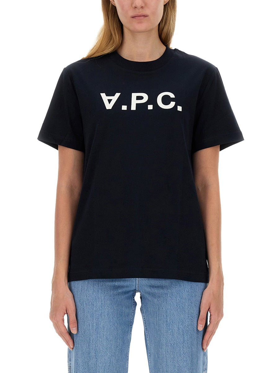 A.P.C. Women T-Shirt Con Logo