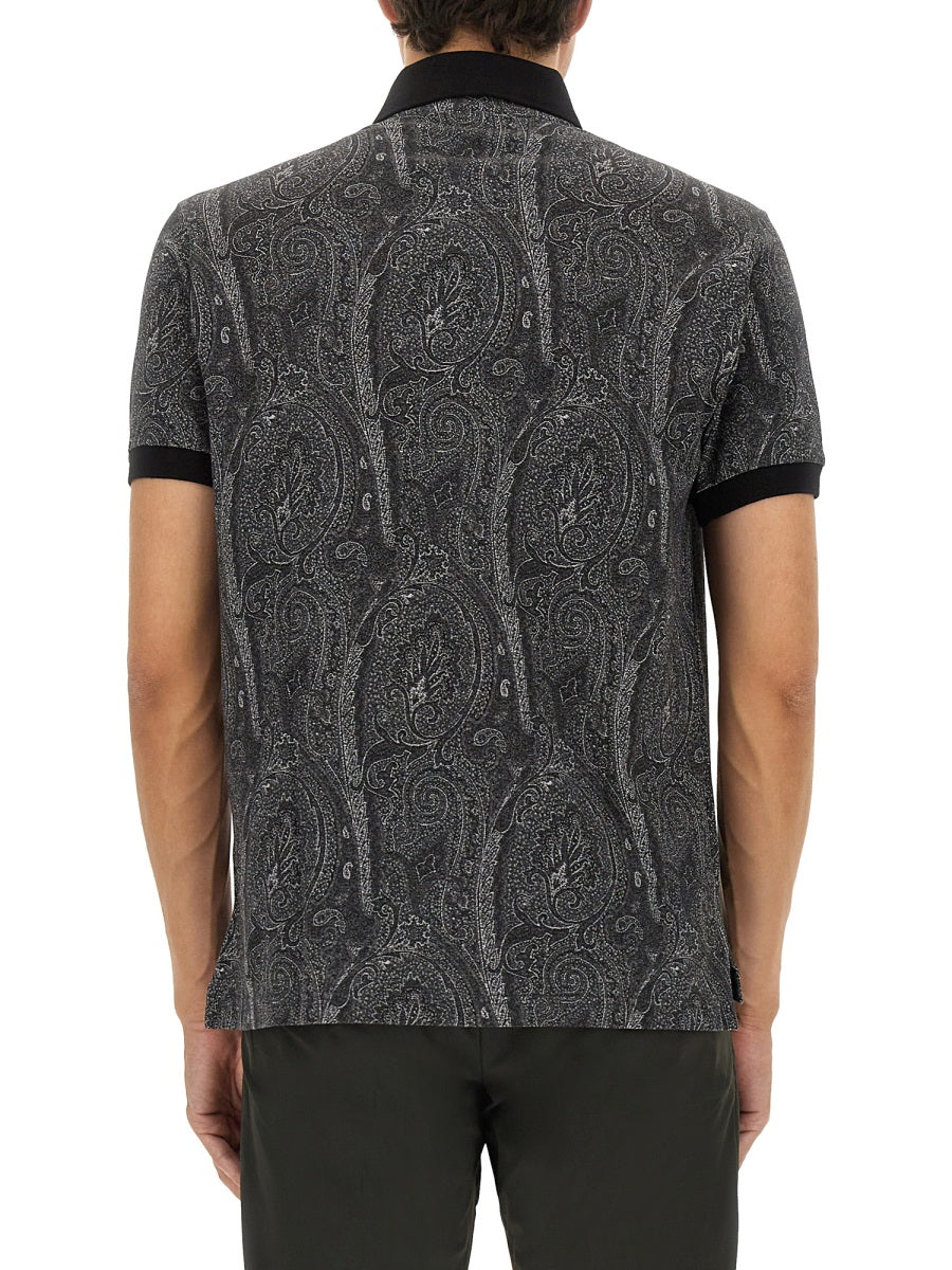 Etro Men Polo Shirt With Print