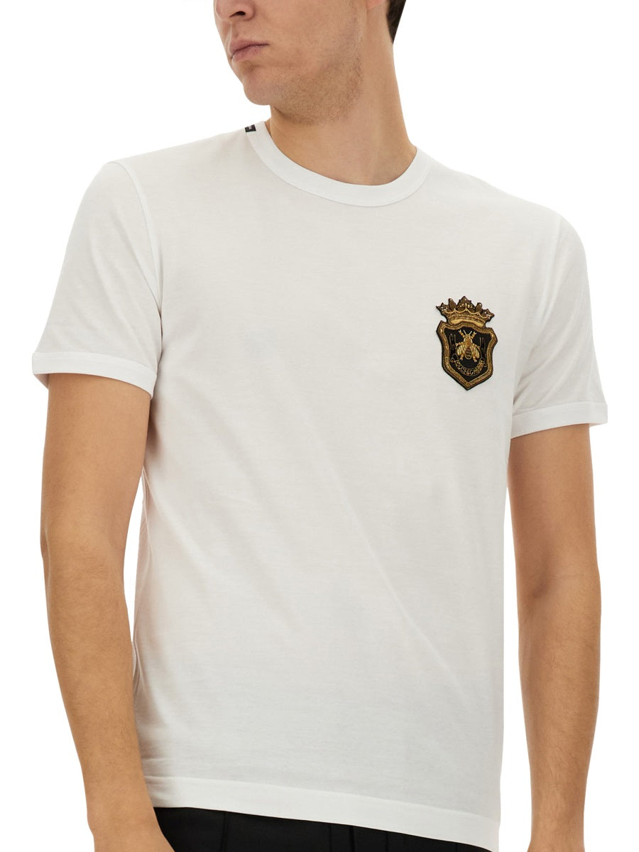 Dolce & Gabbana Men Cotton T-Shirt