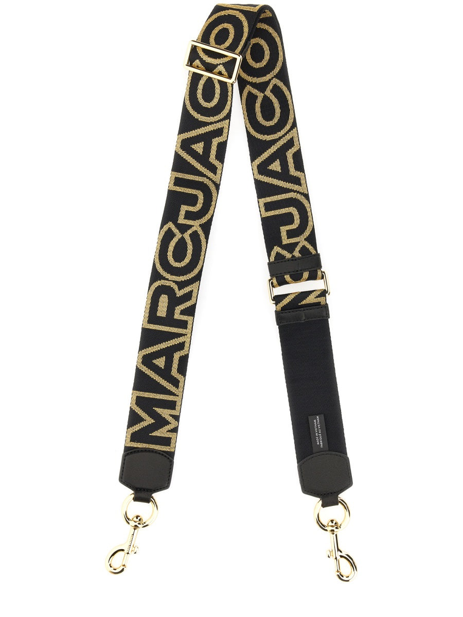 Marc Jacobs Women The Outline Logo Shoulder Strap