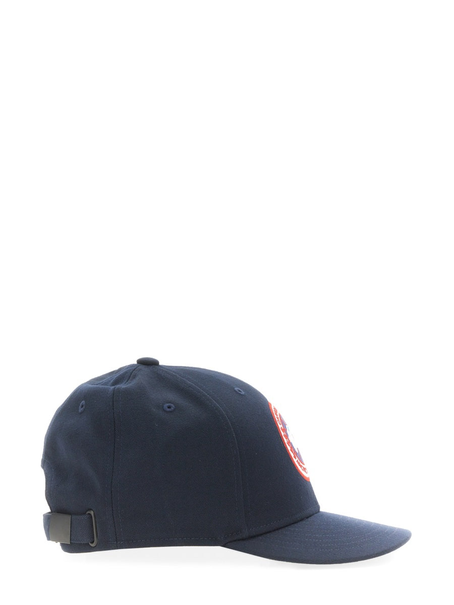 Canada Goose Men Baseball Hat With Logo Patch