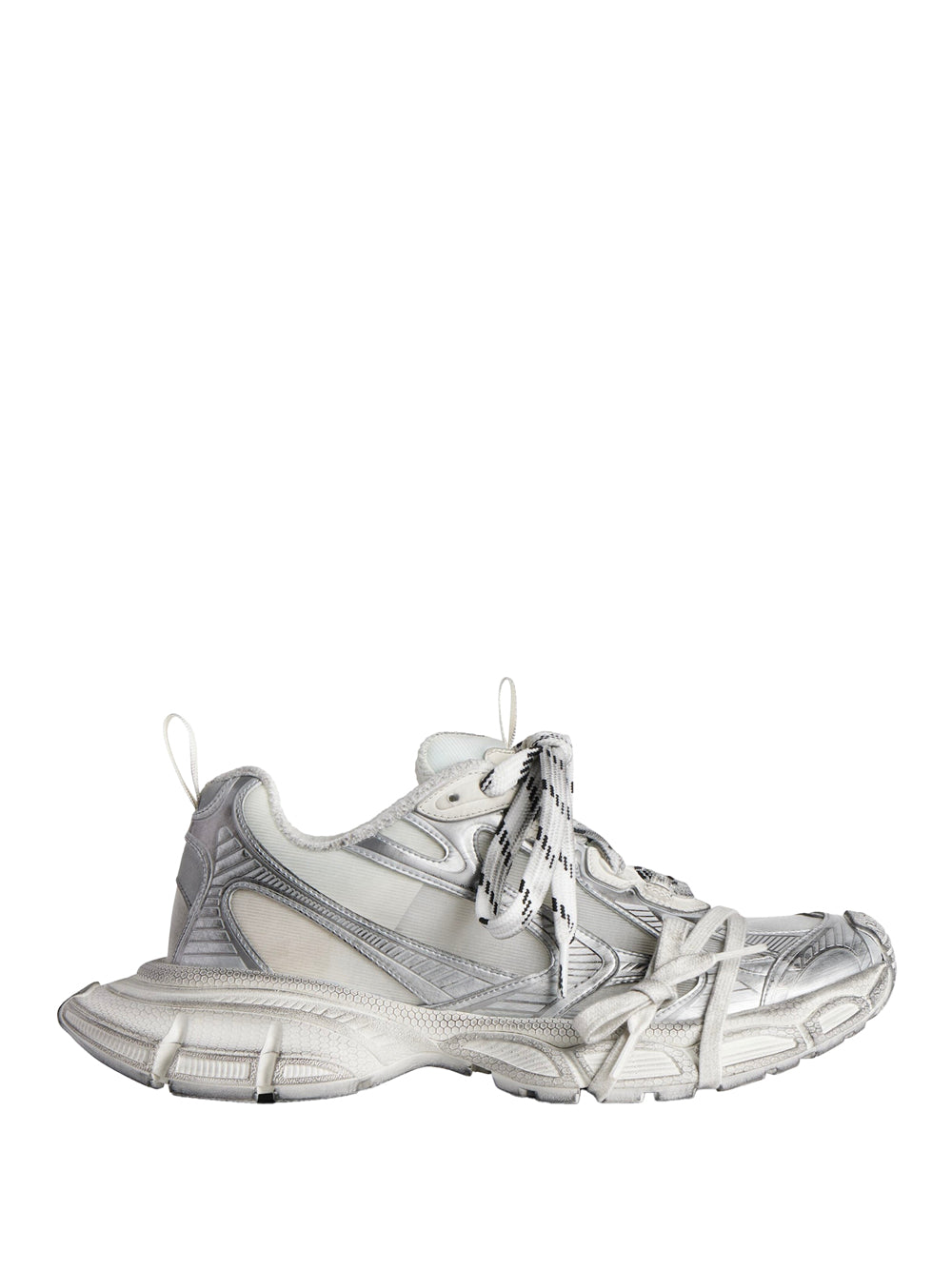 Balenciaga Men Worn-Out Effect 3Xl Mesh Sneakers