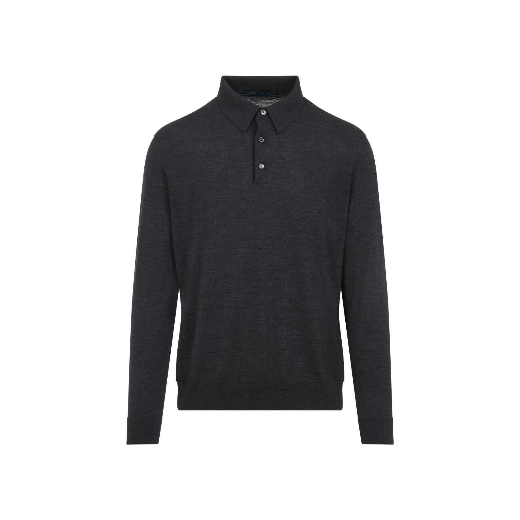 Kiton Wool Polo Men