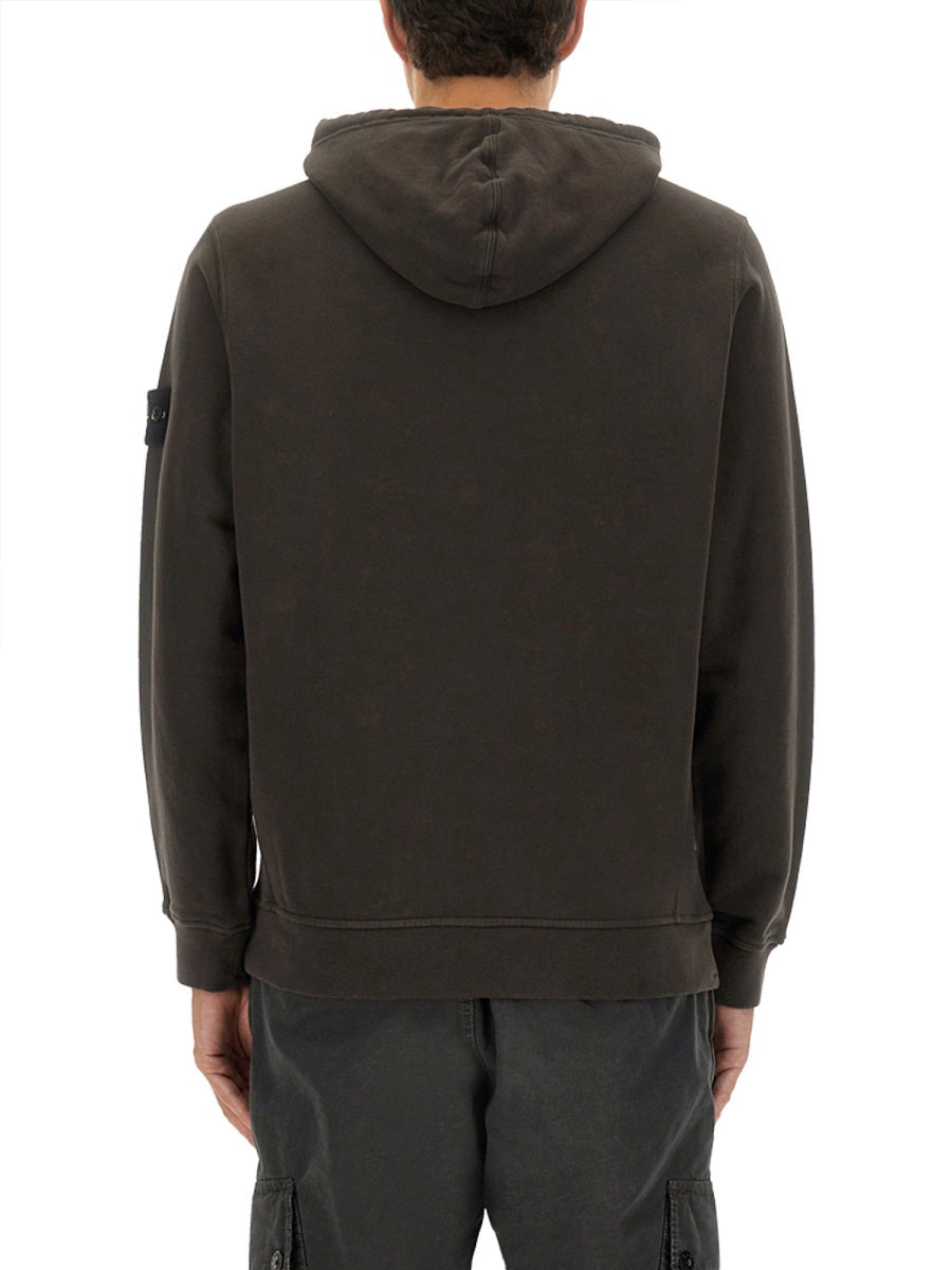 Stone Island Men Cotton Fleece Sweatshirt