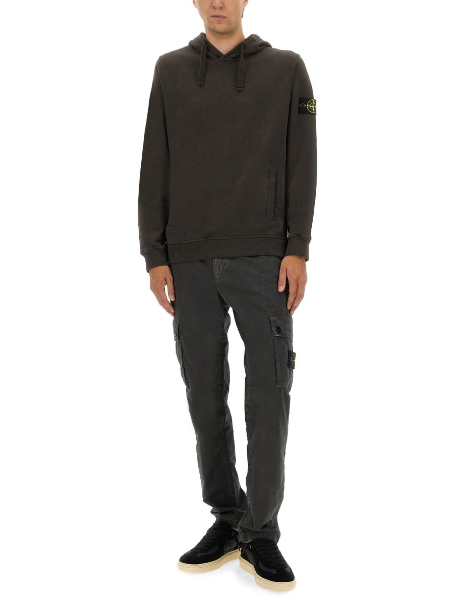 Stone Island Men Cotton Fleece Sweatshirt