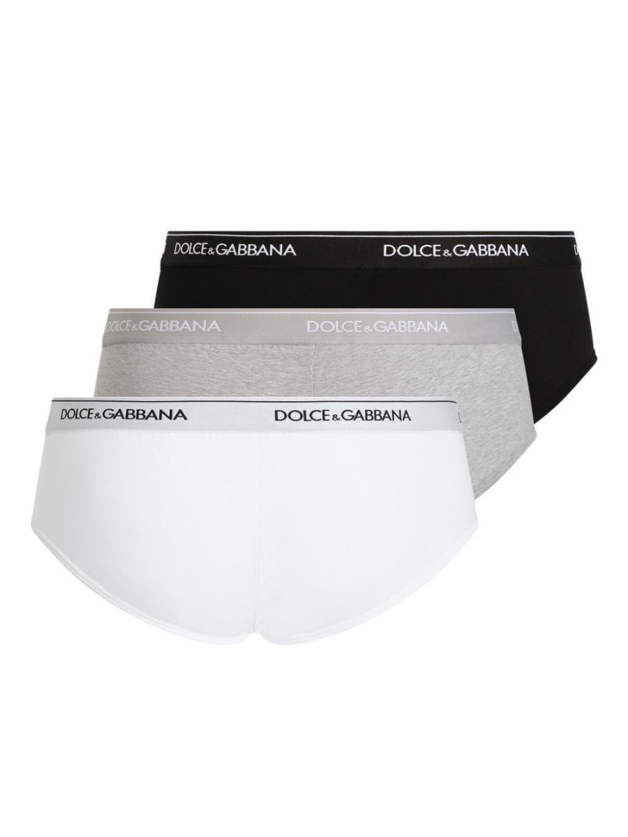 Dolce & Gabbana Men 3-Pack Regular Fit Boxer Shorts