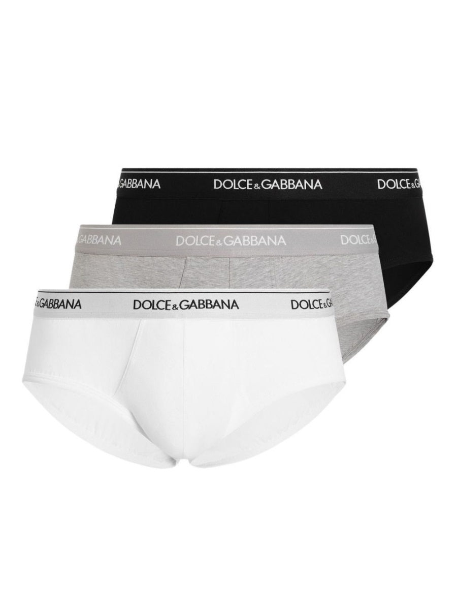 Dolce & Gabbana Men 3-Pack Regular Fit Boxer Shorts