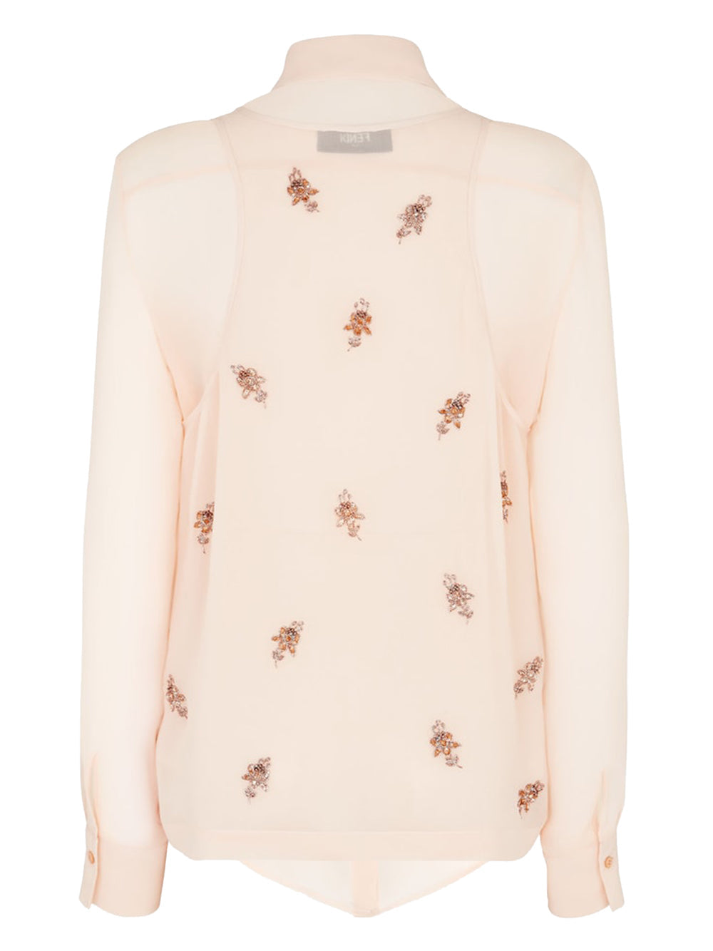 Fendi Women Silk Georgette Top