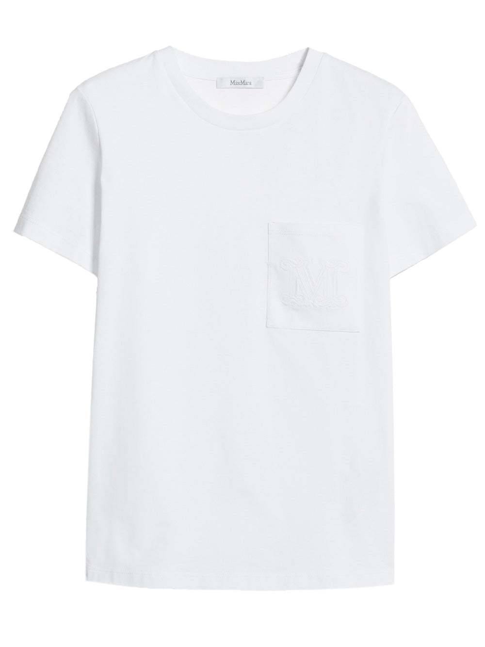 Max Mara Women M Monogram Cotton Jersey T-Shirt