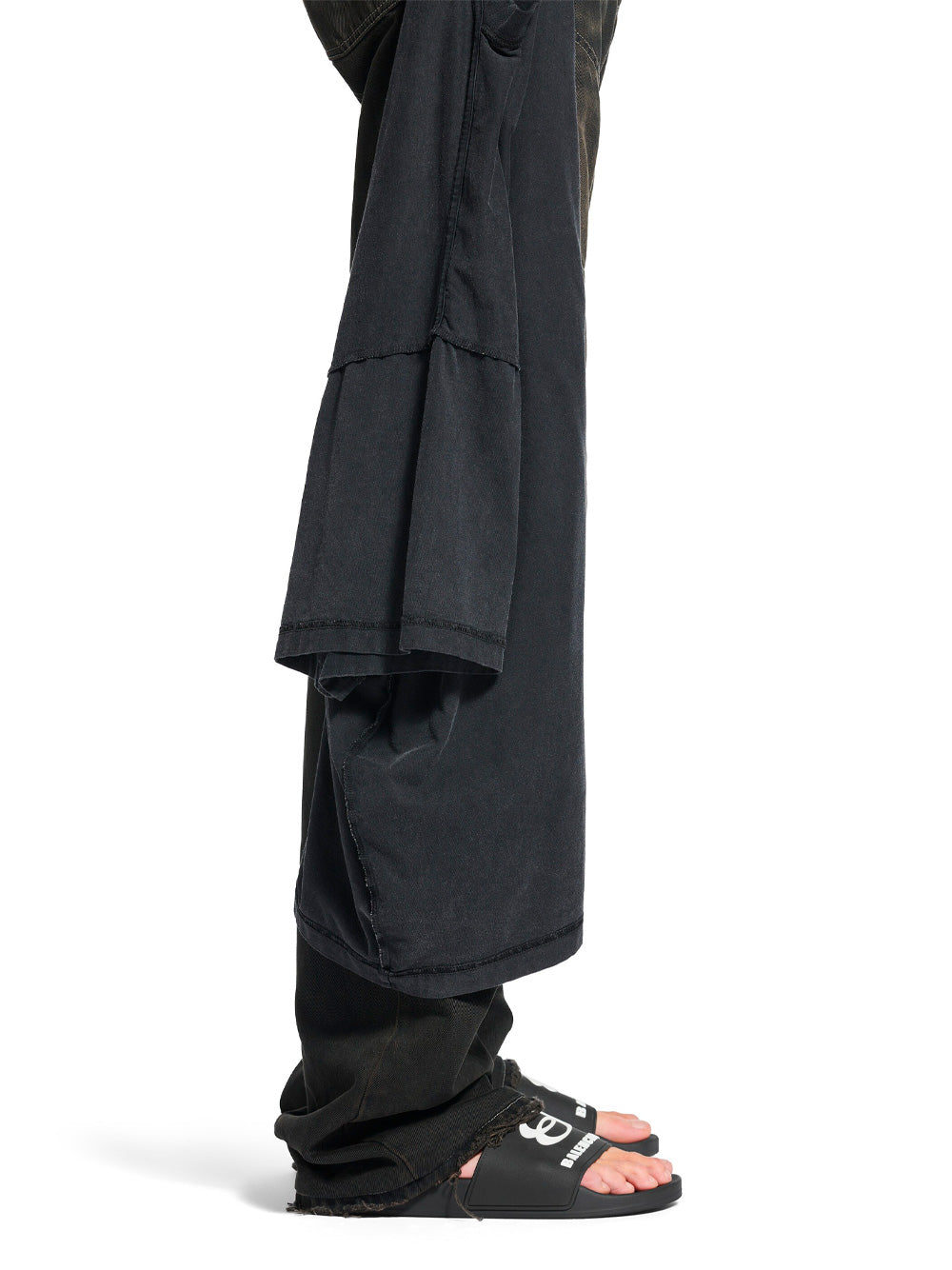 Balenciaga Men Pool Slide Rubber Sandals