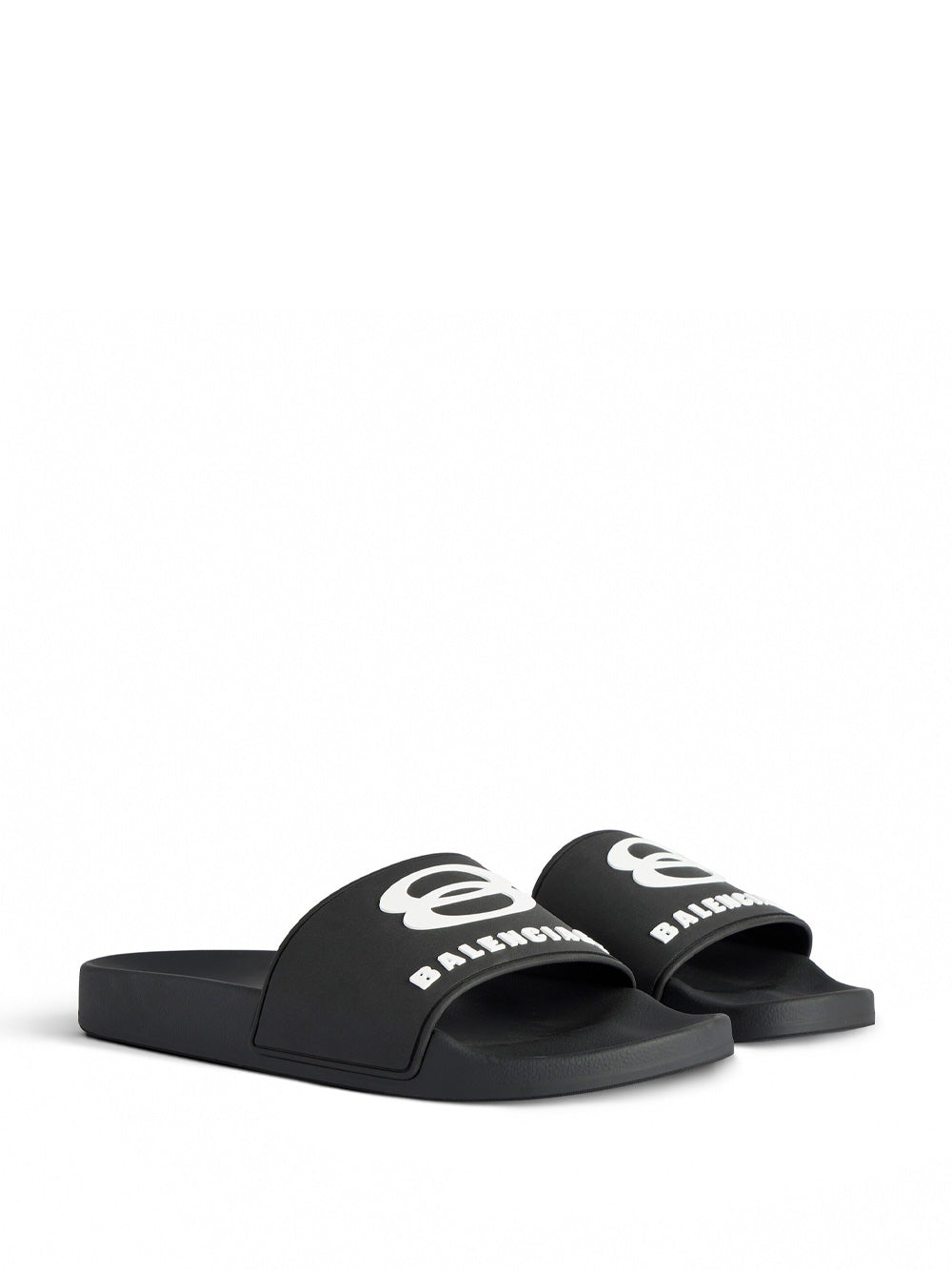 Balenciaga Men Pool Slide Rubber Sandals