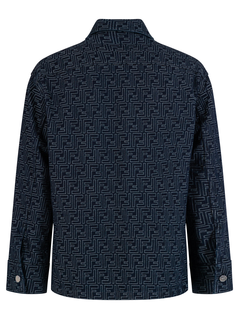 Fendi Men Giacca Denim Ff