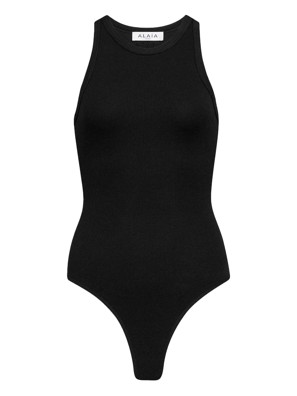 Alaia Women Sculpting Rib Jersey Bodysuit