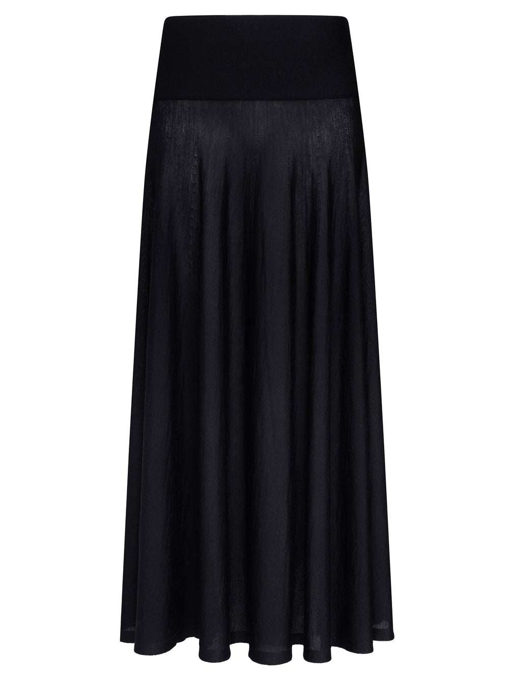 Alaia Women Merino Wool Maxi Skirt