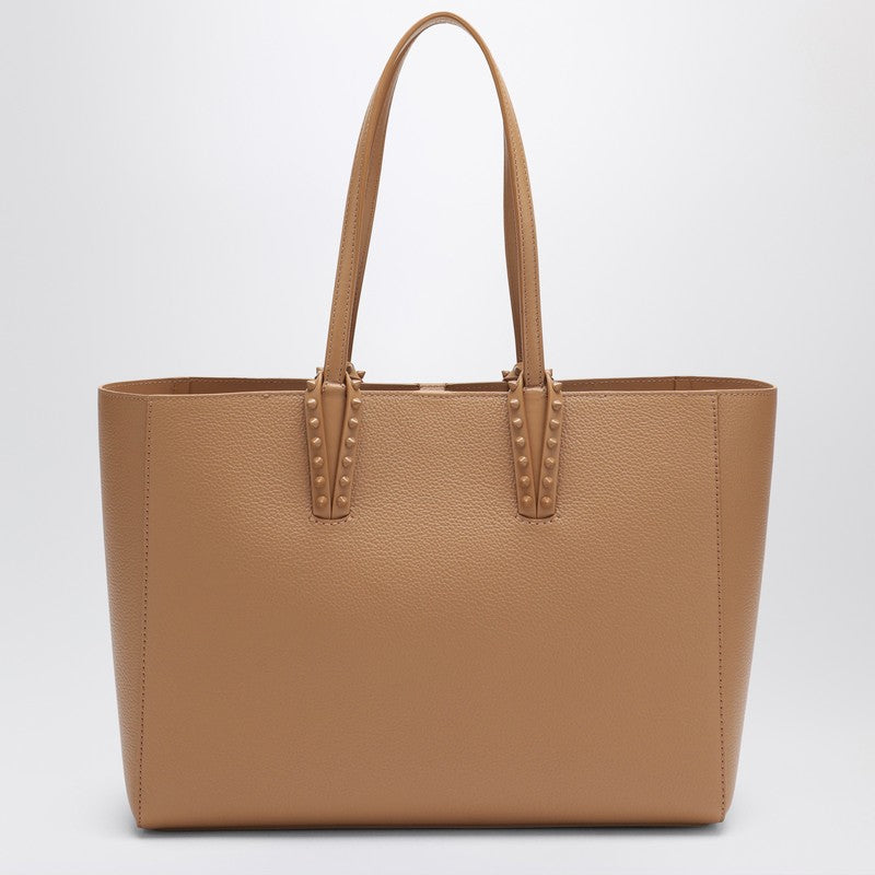 Christian Louboutin Beige Leather Cabata Small Tote Bag Women