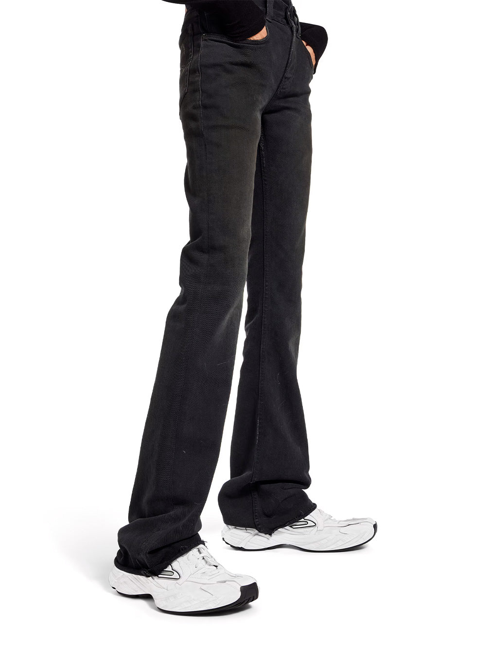 Balenciaga Women Monday Cowskin And Polyester Sneakers