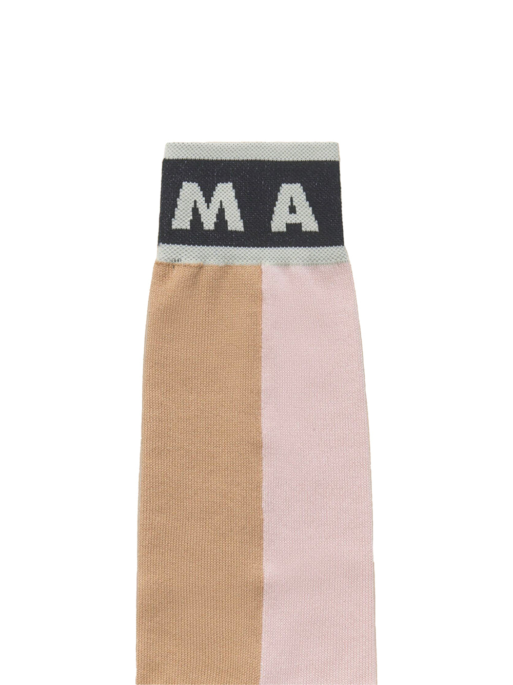 Marni Women Calzini Rosa In Cotone Color Block