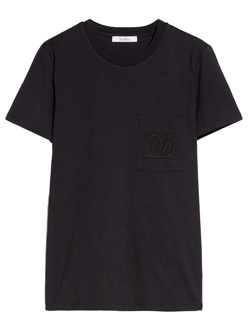 Max Mara Women M Monogram Cotton Jersey T-Shirt
