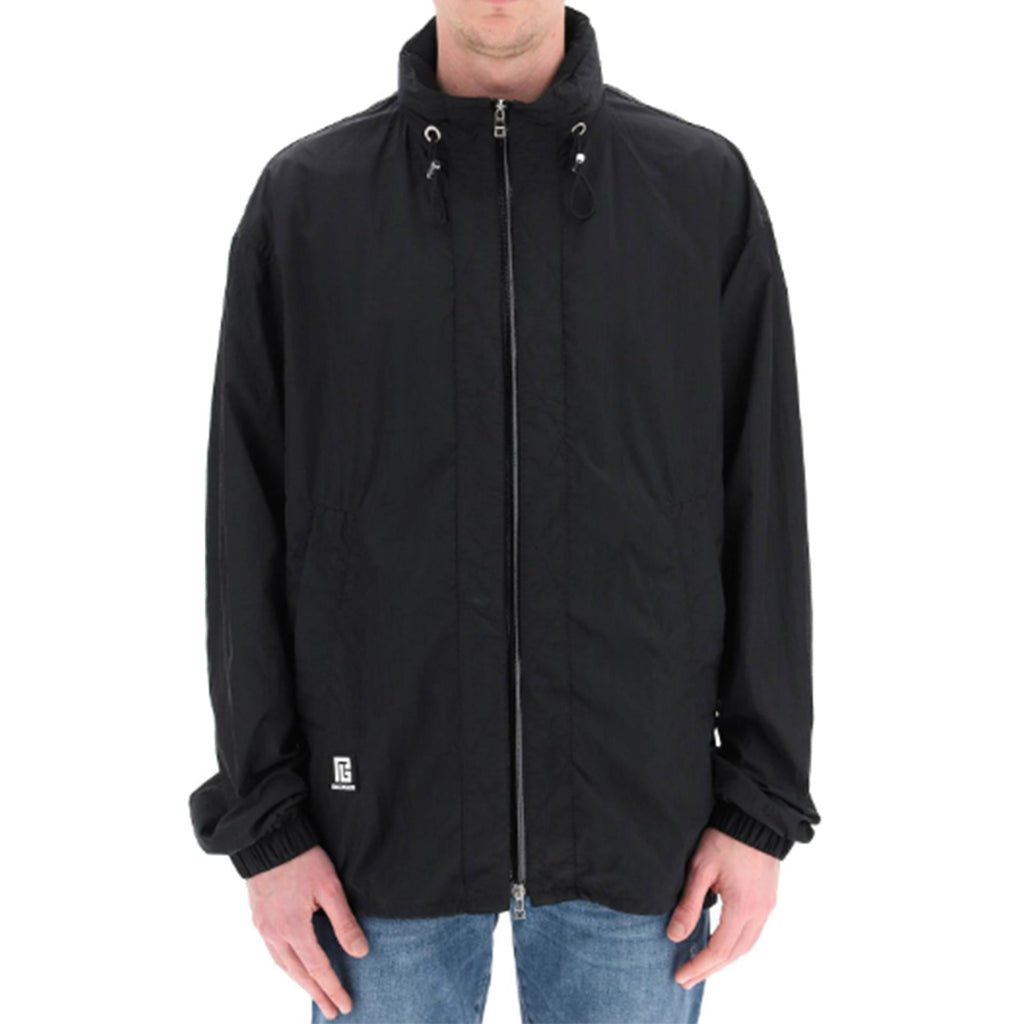 Balmain Nylon Logo Jacket Men