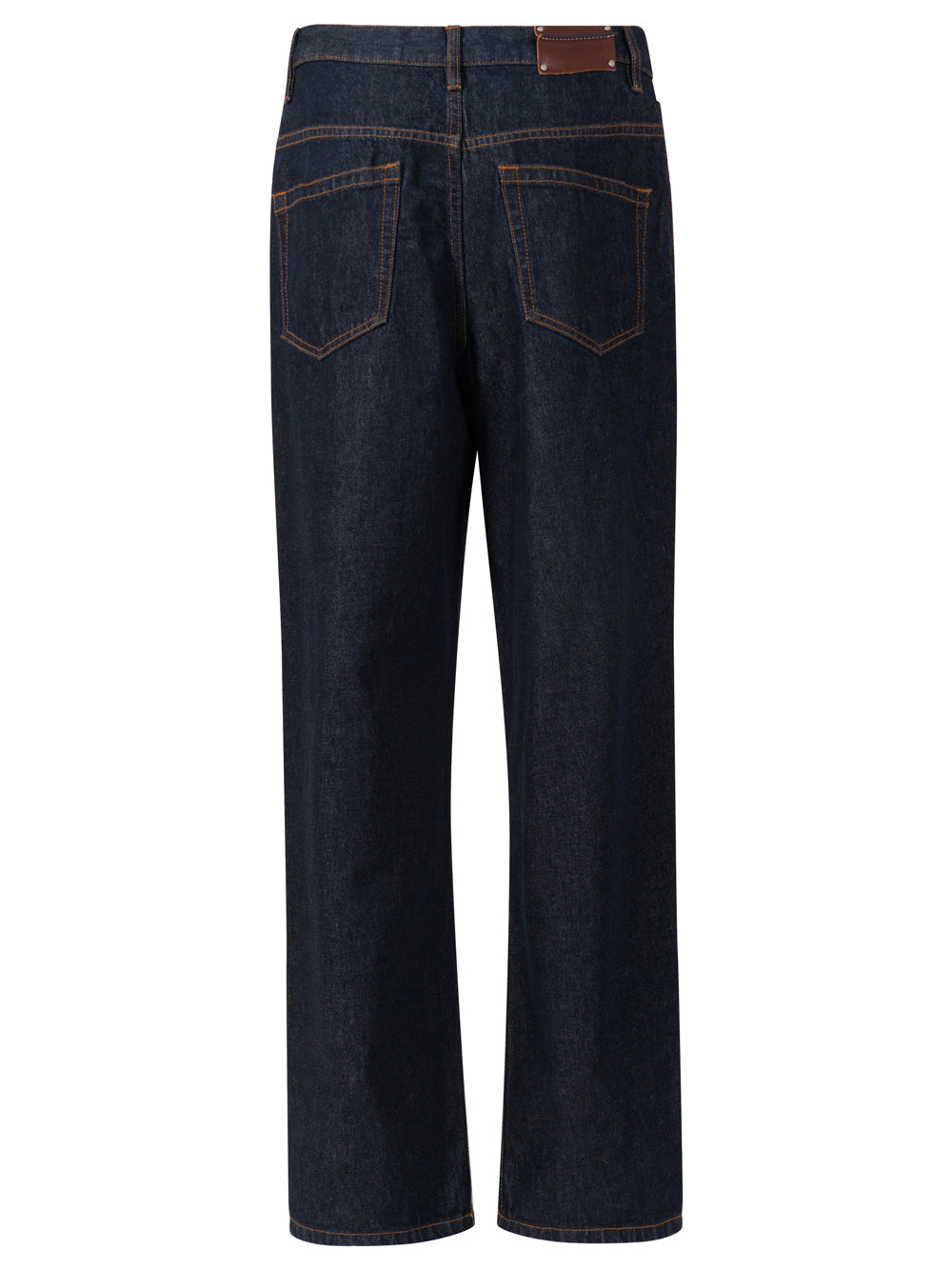 Dries Van Noten Men Pine Denim Pants
