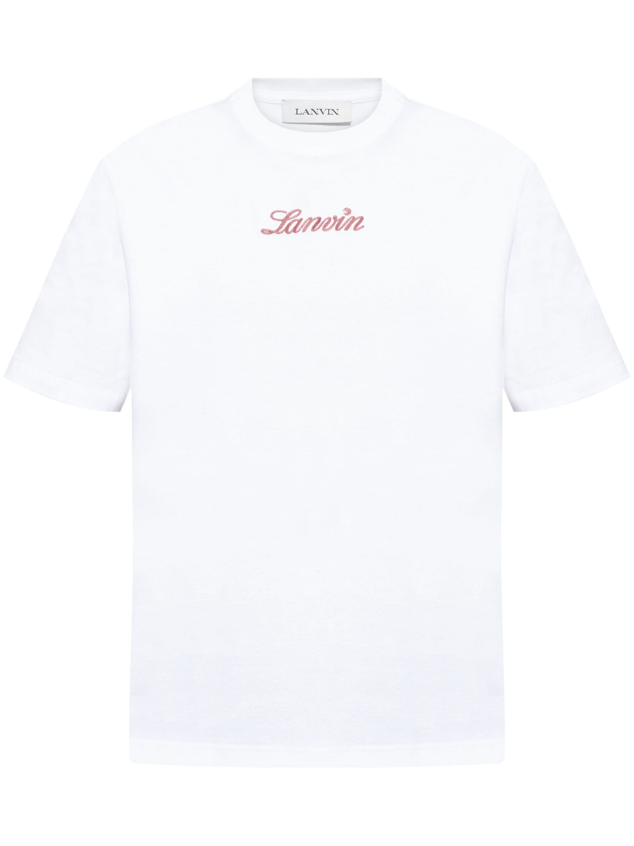 Lanvin Men Bouclette Script Logo T-Shirt