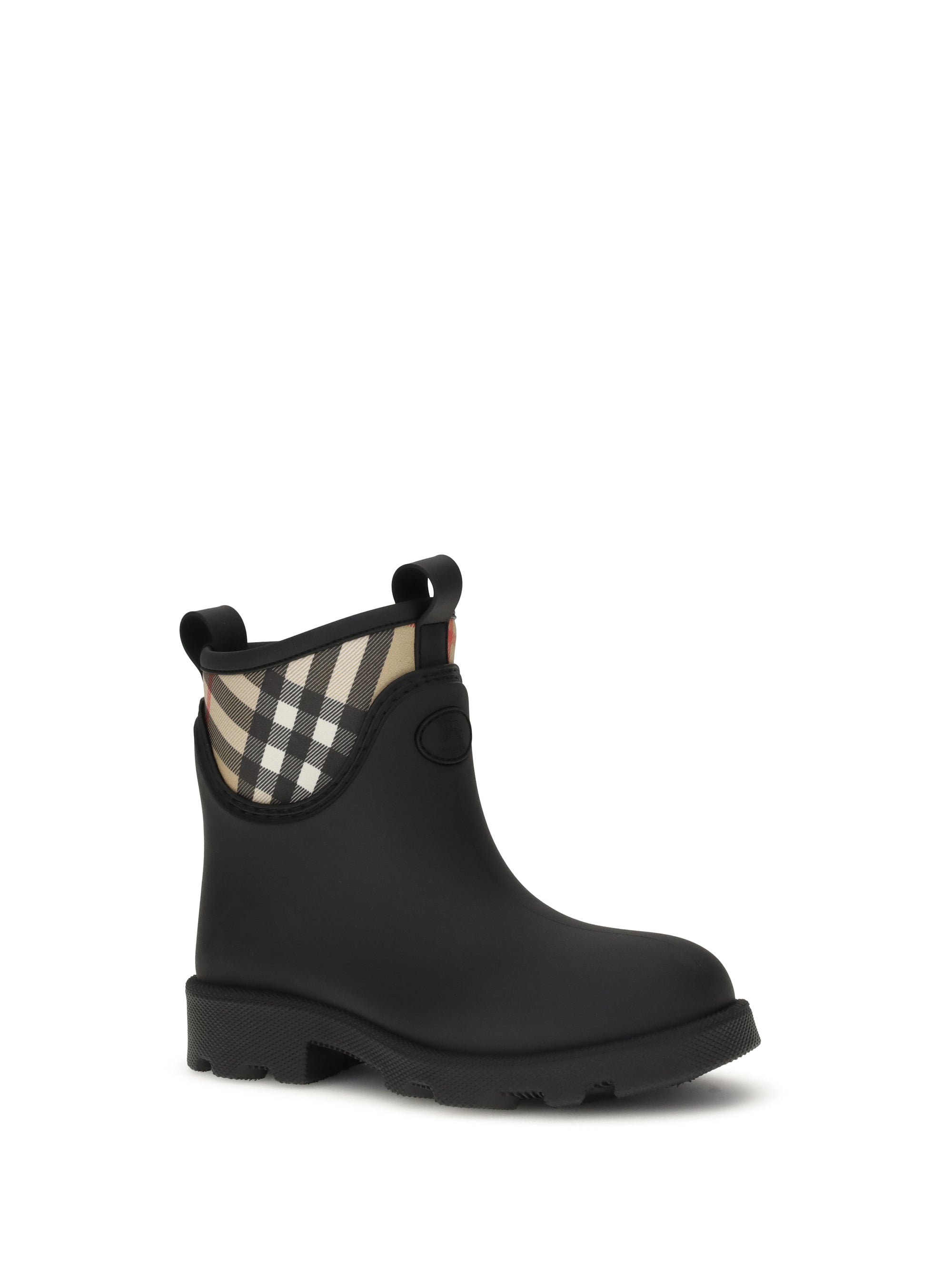 Burberry Women Marsh Stamp Rubber Ankle Boots