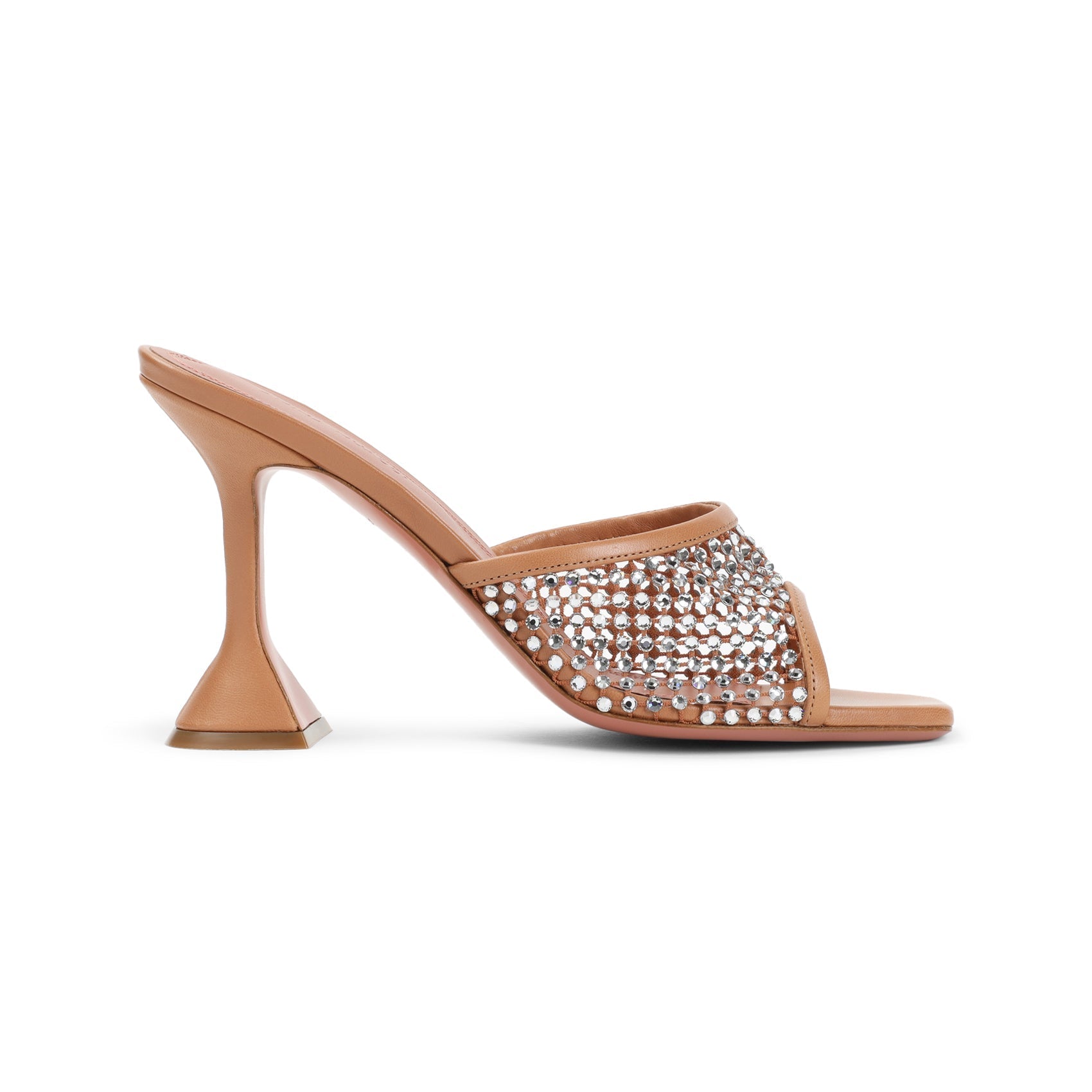 Amina Muaddi Lupita Crystal Net 95 Sandals Women