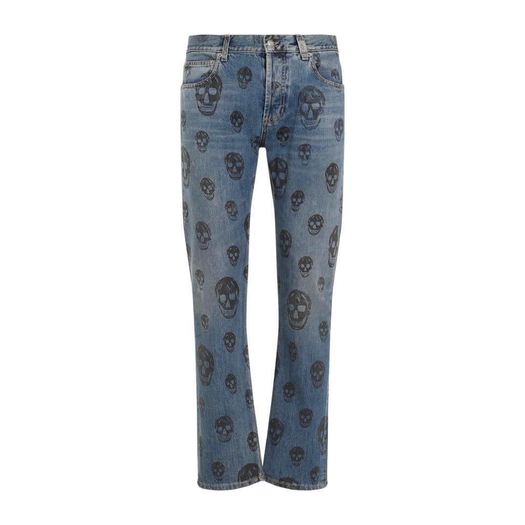 Alexander Mcqueen Cotton Jeans Men