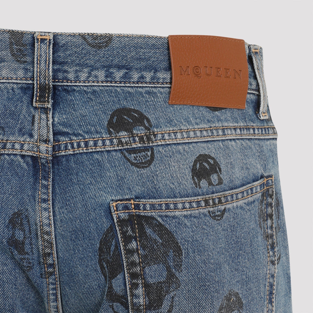 Alexander Mcqueen Cotton Jeans Men