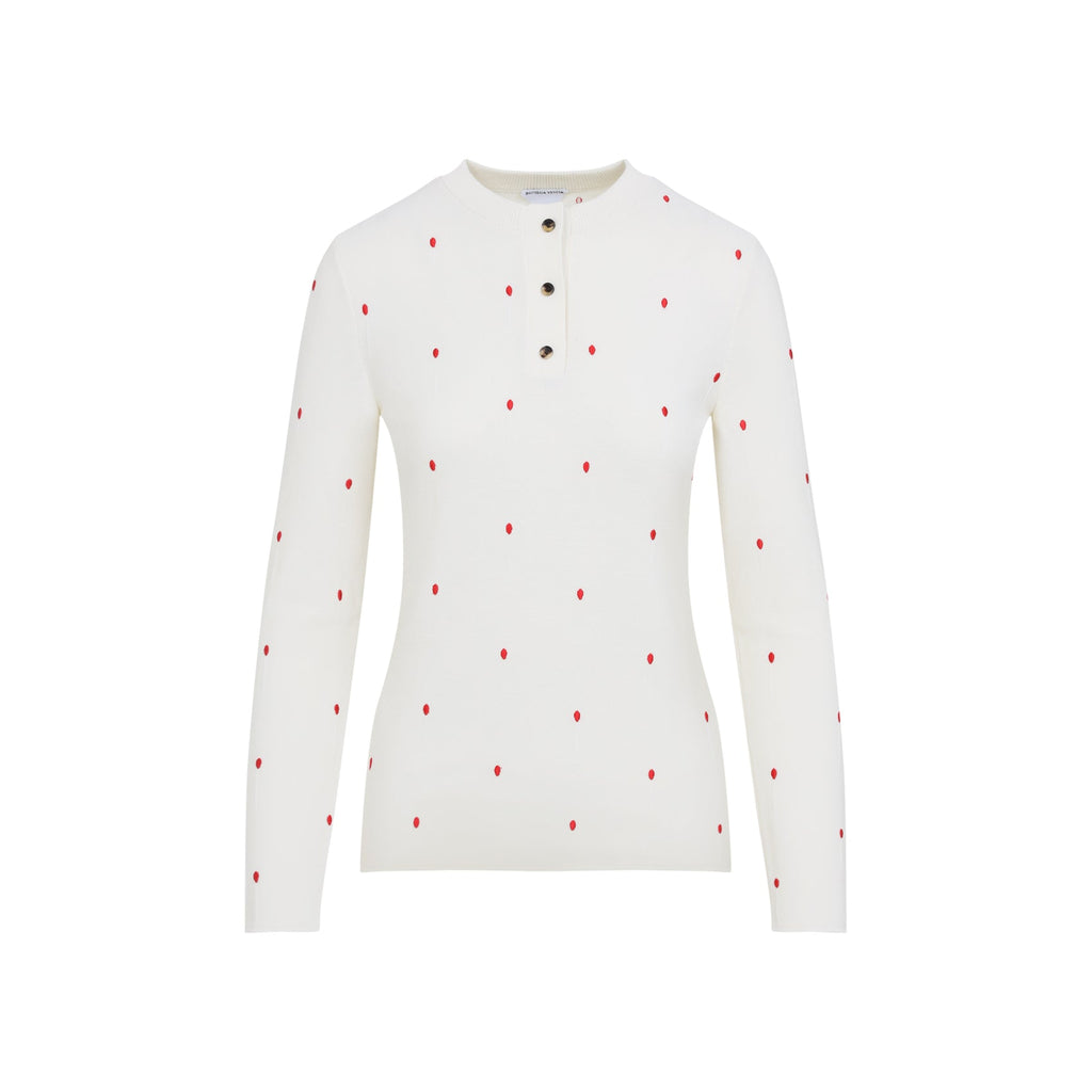 Bottega Veneta Matches Cotton Top Women