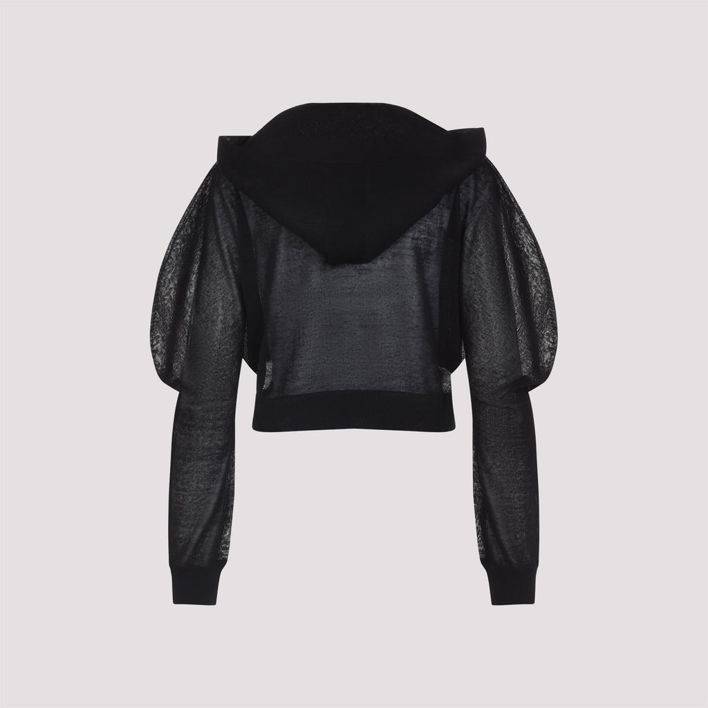 Alaïa Long Sleeves Hooded Top Women