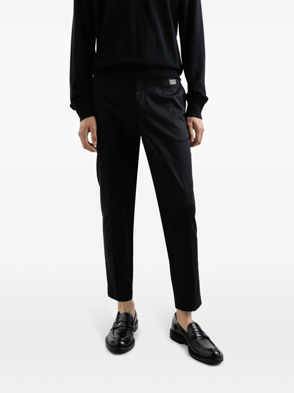 Dolce & Gabbana Men Tailored Cotton Trousers