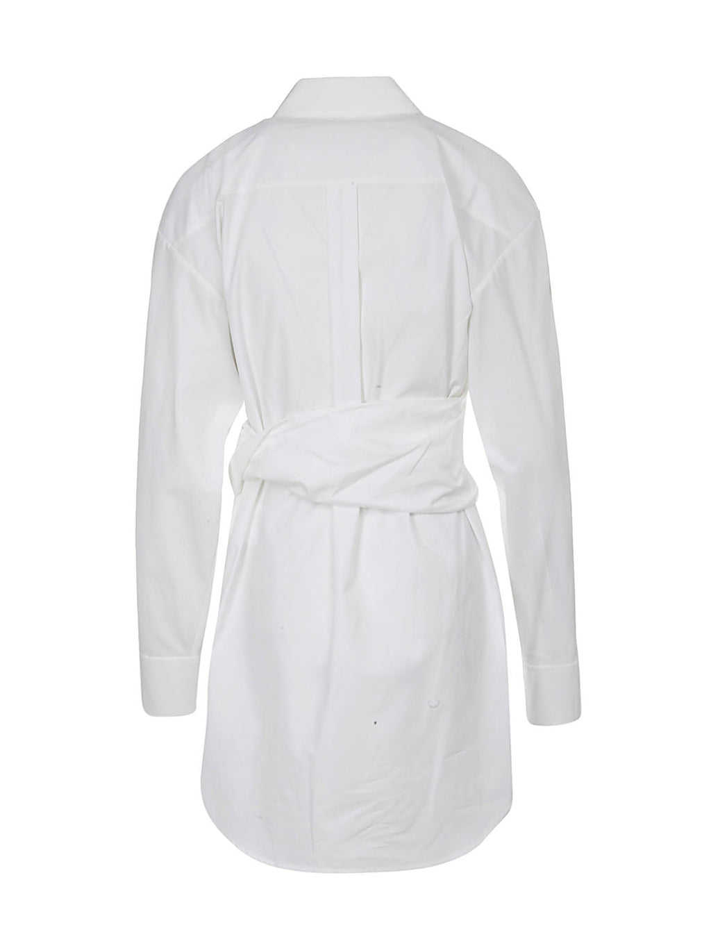 Alexander Wang Women Pulled Shirt Dress With Back Cummerbund
