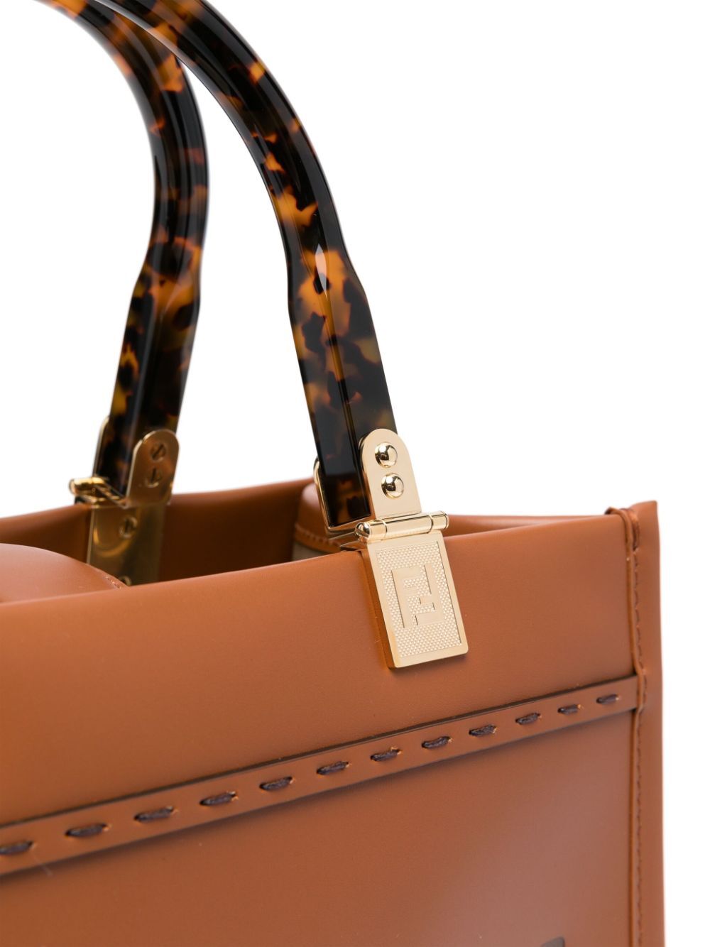 Fendi Women Fendi Sunshine Small In Smooth Leather