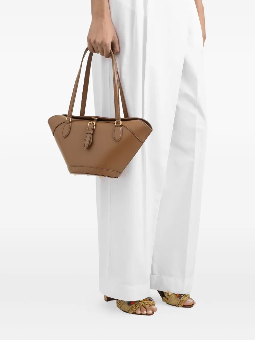 Dolce & Gabbana Women Capri Leather Shoulder Bag