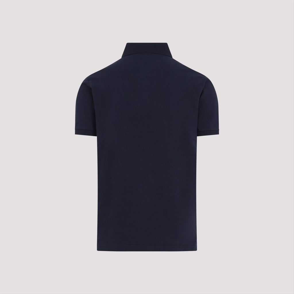 Etro Roma Printed Details Polo Men